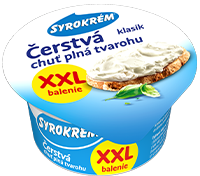 produkt - Syrokrém čerstvá chuť klasik XXL</br> 150 g