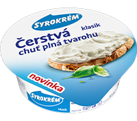 produkt - Syrokrém čerstvá chuť klasik</br> 80 g