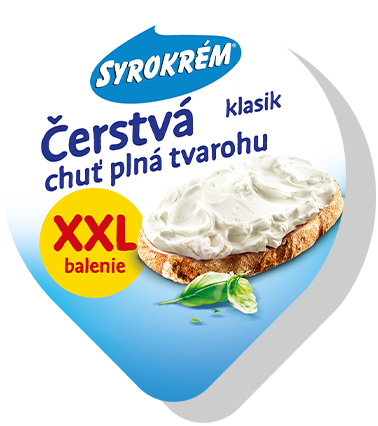 Syrokrém čerstvá chuť klasik XXL</br> 150 g