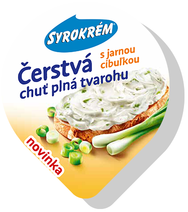 Syrokrém čerstvá chuť s jarnou cibuľkou</br> 80 g